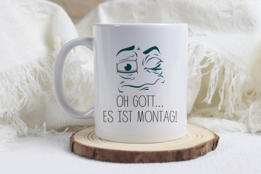 Tasse mit Witzigen Sprüchen - Face Edition